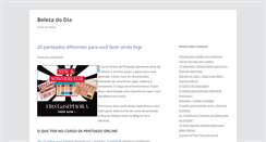 Desktop Screenshot of belezadodia.com